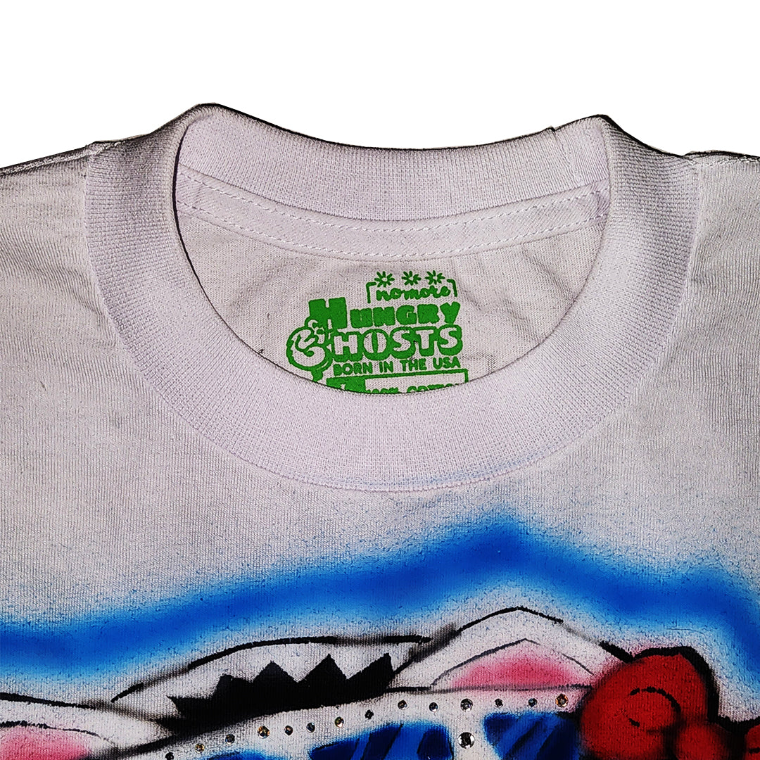 Tweety Bird Hello Kitty Airbrushed Heavy T-Shirt (BLING BLING)