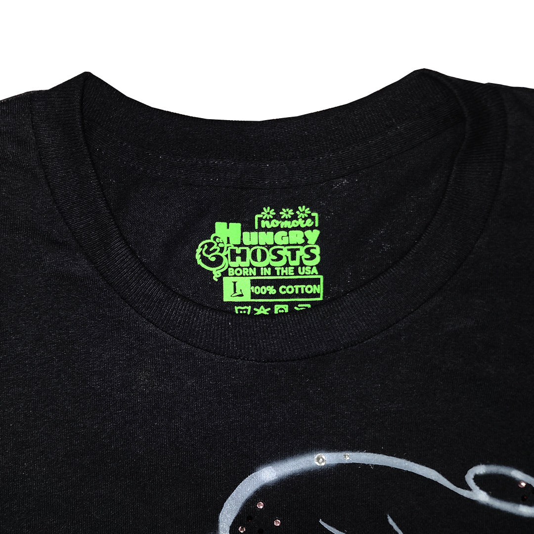 Hungry Ghost Airbrushed Shirt (BLING BLING)
