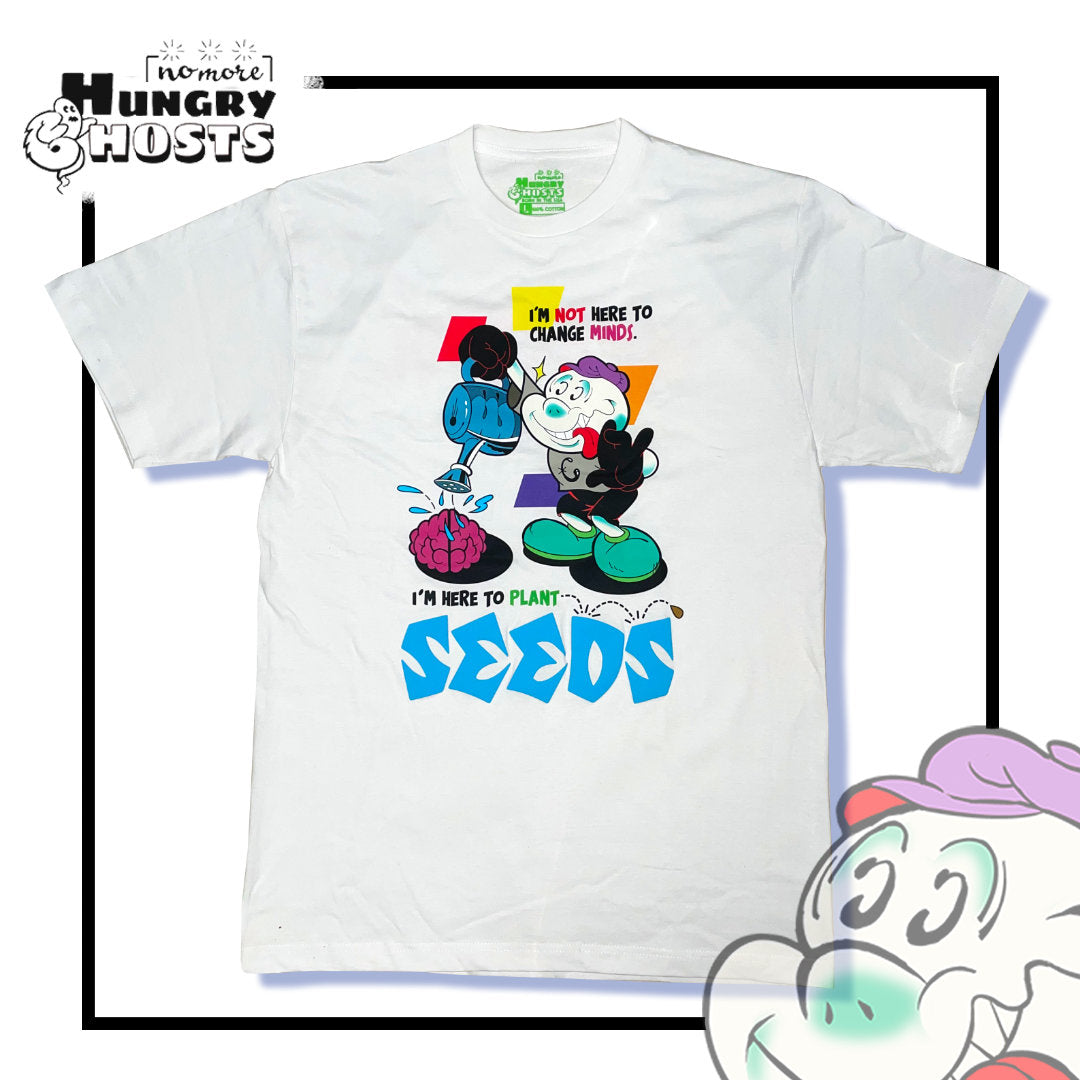 plant more seeds Plant Seeds T-Shirt – No More Hungry Ghosts