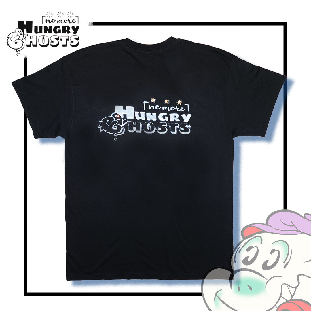 Hungry Ghost Airbrushed Shirt (BLING BLING)